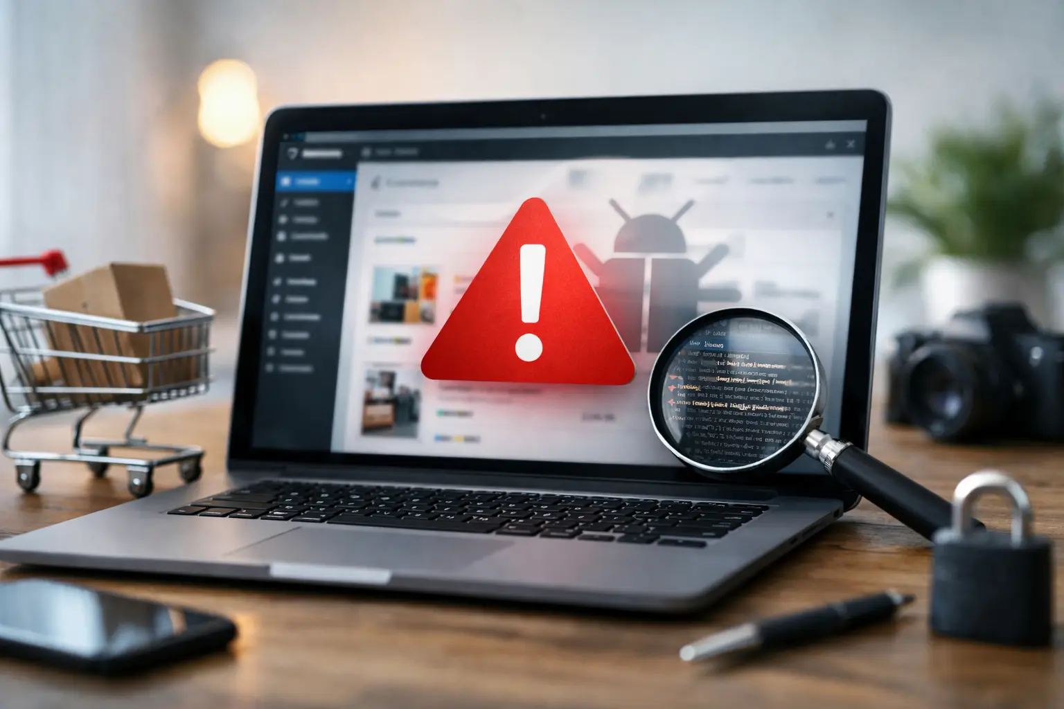 WordPress Malware Fallstudie für Onlineshops
